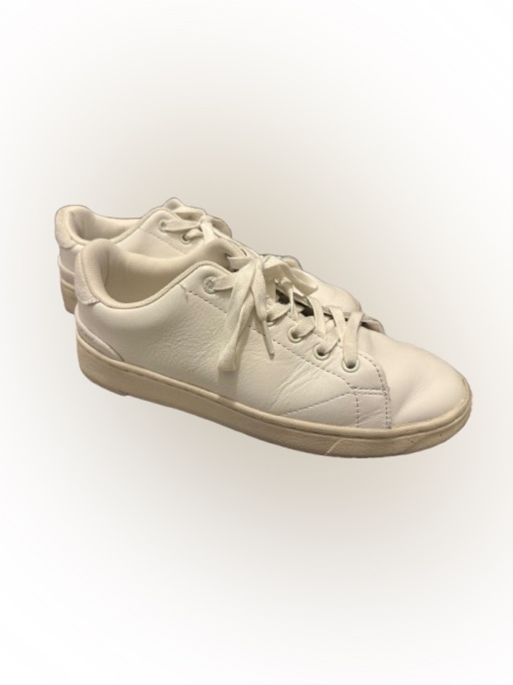 Toms Women's Classic White Leather Sneakers